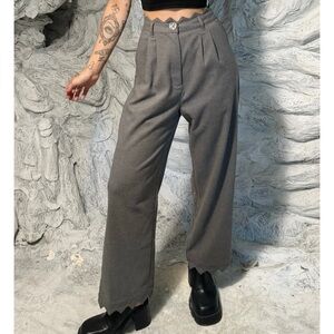 Zig Zag Dark Gray Trousers 4X Fashion Brand Company